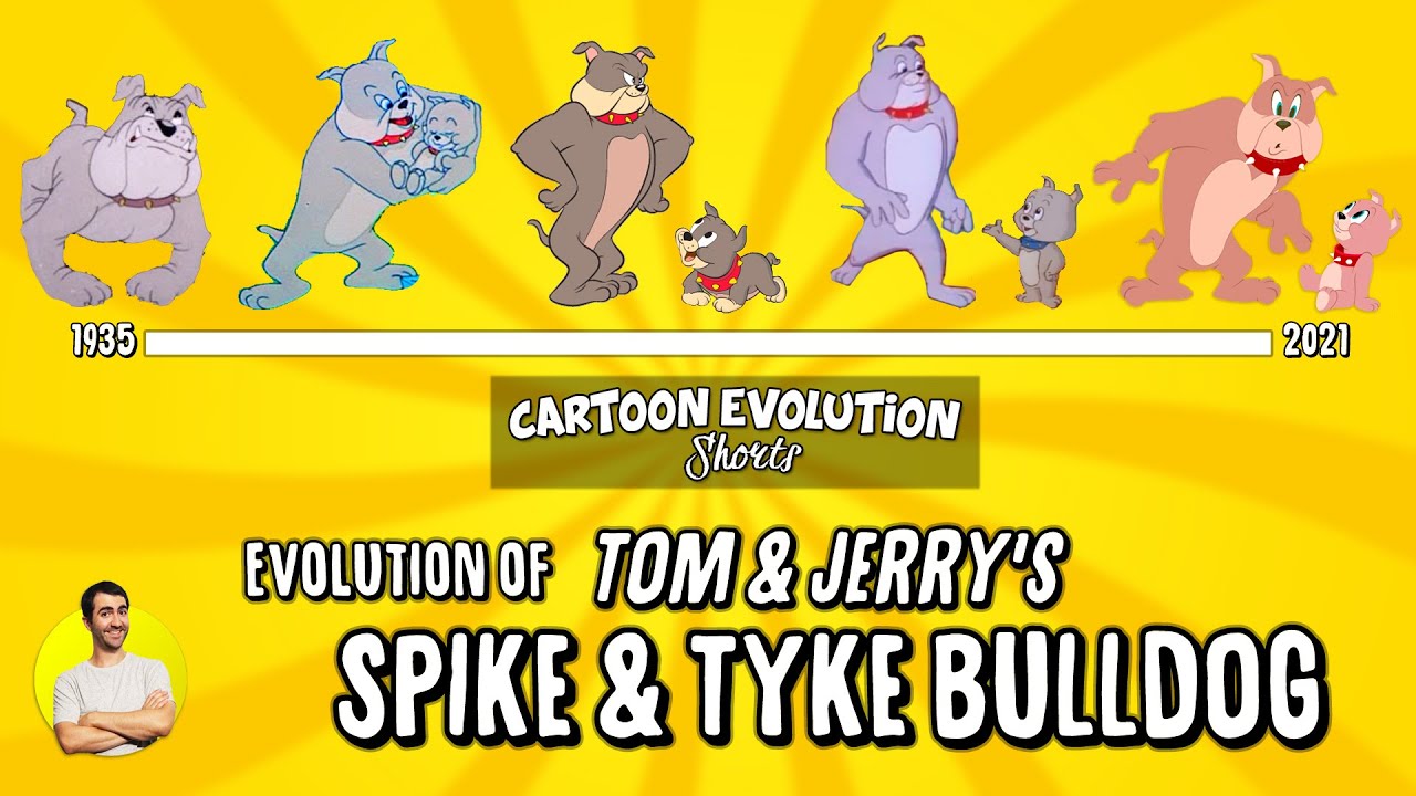 Evolution of Tom & Jerry's Spike & Tyke - 79 Years of Cartoon History