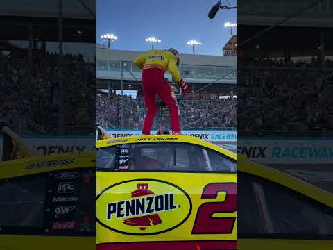 Joey Logano is a THREE-TIME Cup champion 🏆🏁