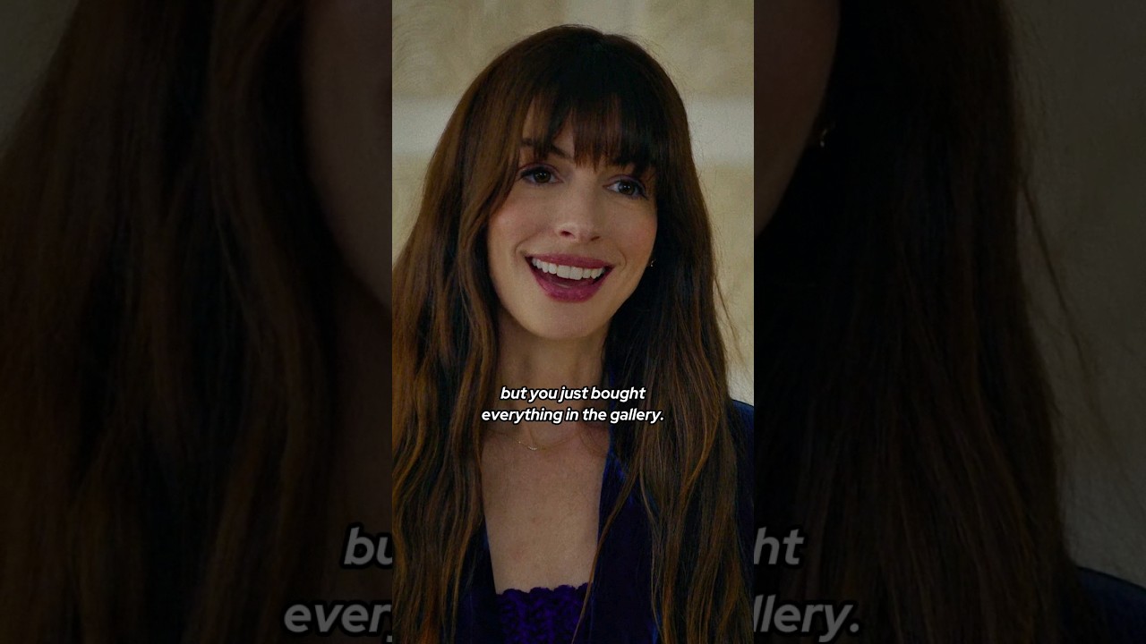 You just bought everything in the gallery #theideaofyou #annehathaway #nicholasgalitzine #viral