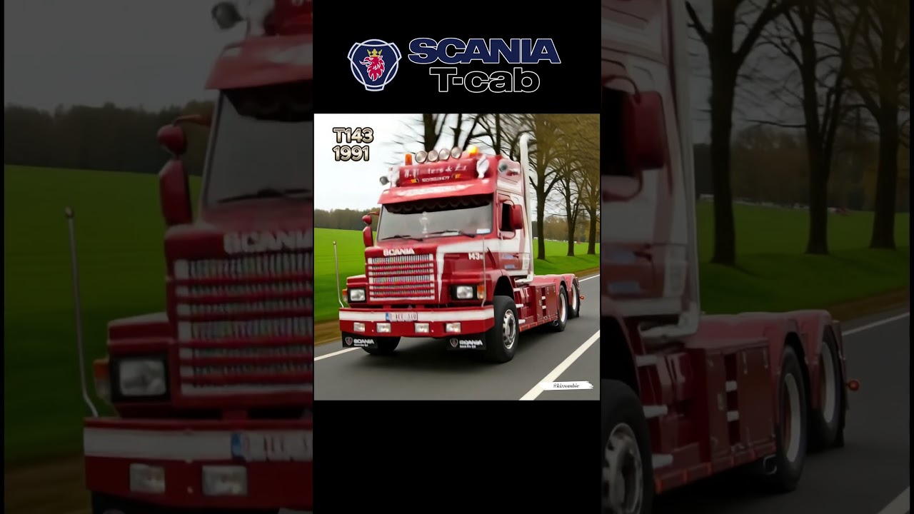 Scania Long-Nose Evolution (1963–2025) 🚛