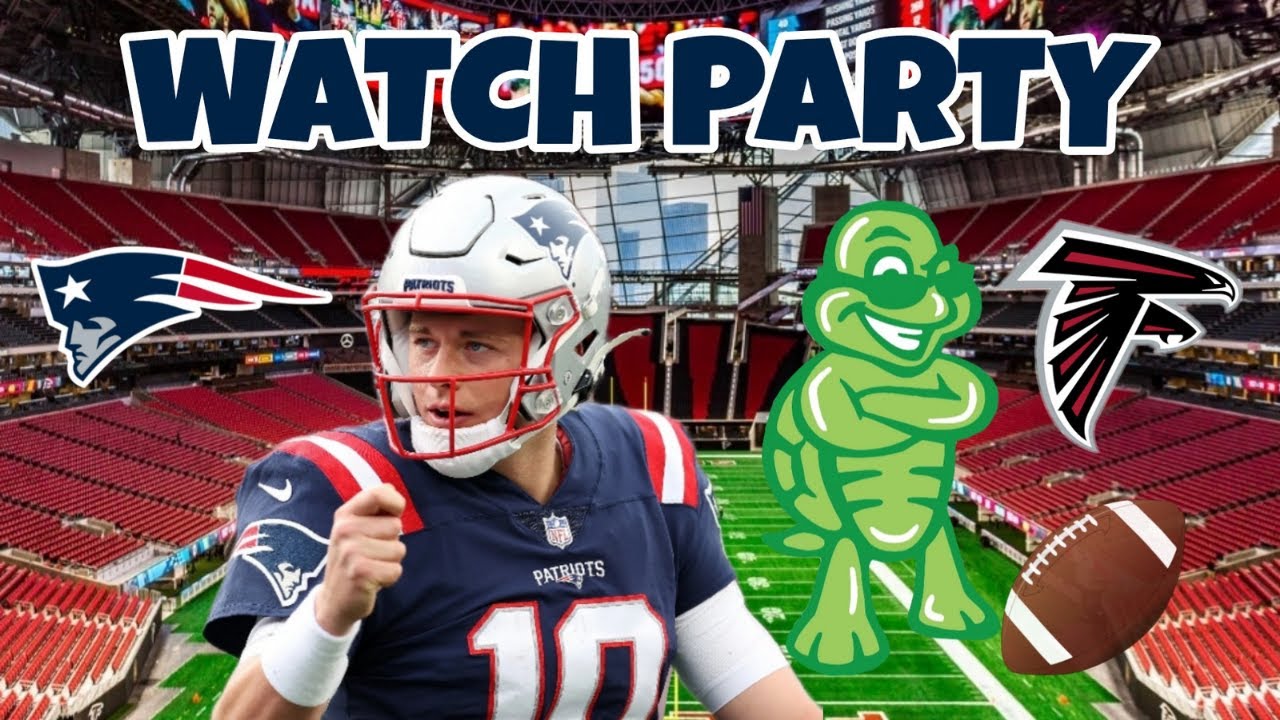 Patriots-Falcons Watch Party 🏈