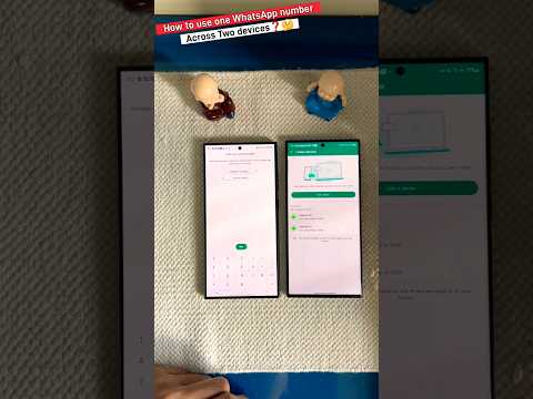 ๐ค Tech hack: how to use one WhatsApp number across Two devices ๐ฏ #gadgets #hack #whatsapp #android