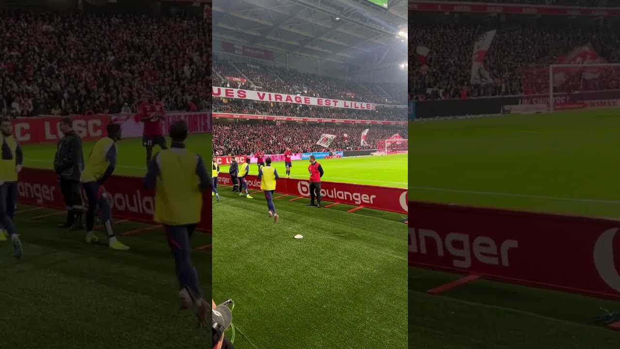 Edon Zhegrova Salutes Lille Fans ⚽