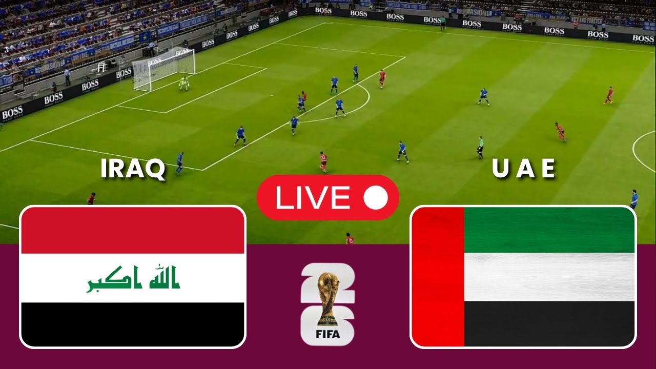 Iraq vs UAE World Cup Qualifier Simulation 🎮