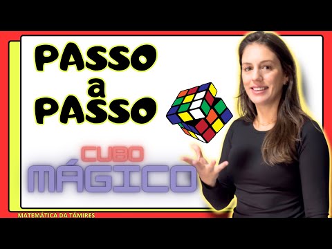 APRENDA A MONTAR O CUBO MÁGICO 3x3x3 | @matematicadatamires