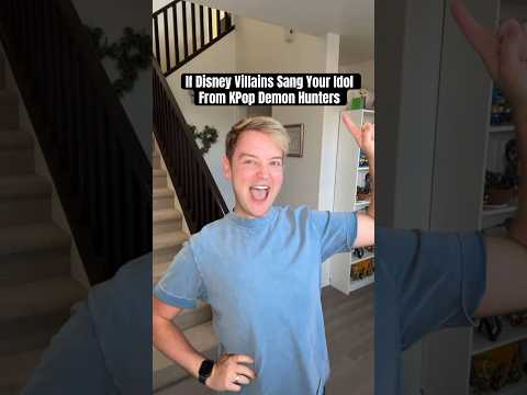 If Disney Villains Sang Your Idol From KPop Demon Hunters!