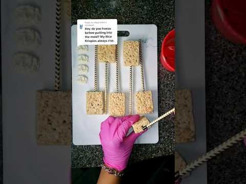 Chocolate Covered Rice Krispie Treats Tip #ricekrispietreats #chocolatecovered #treat #treats