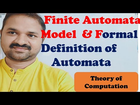 Finite Automata Model || Formal Definition || TOC || FLAT || Theory of Computation