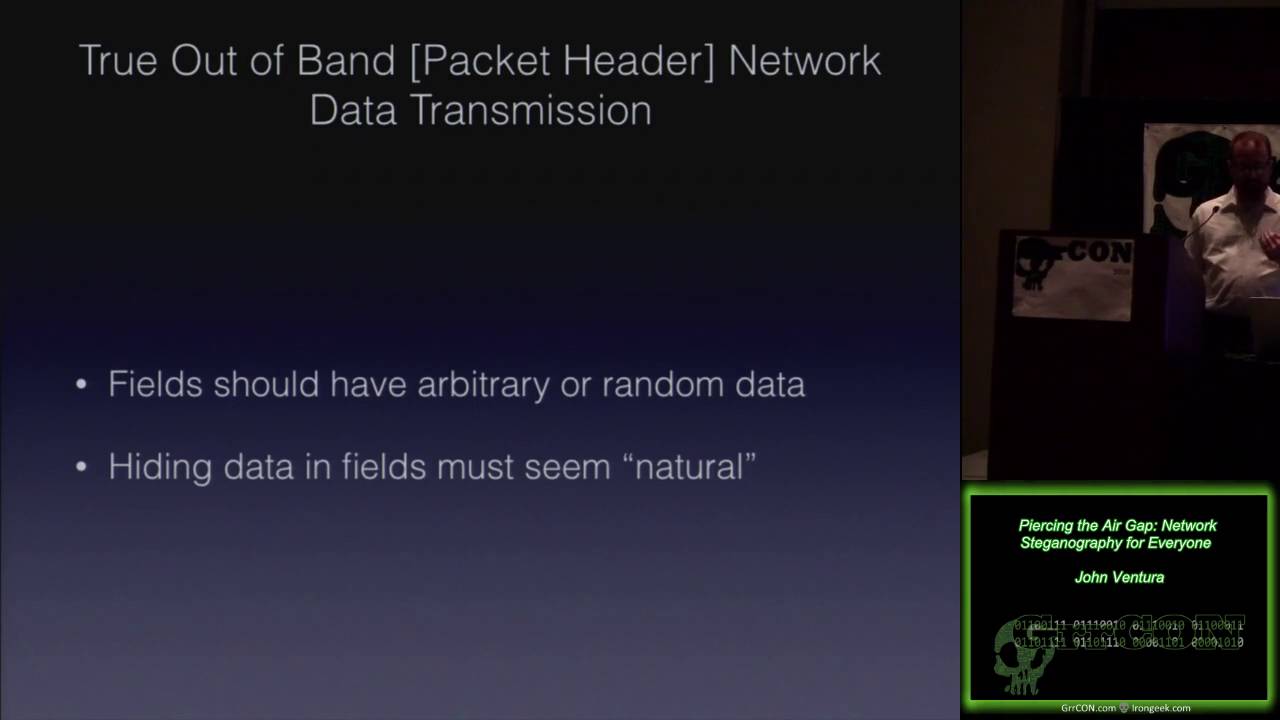 316 Piercing the Air Gap: Network Steganography for Everyone - John Ventura
