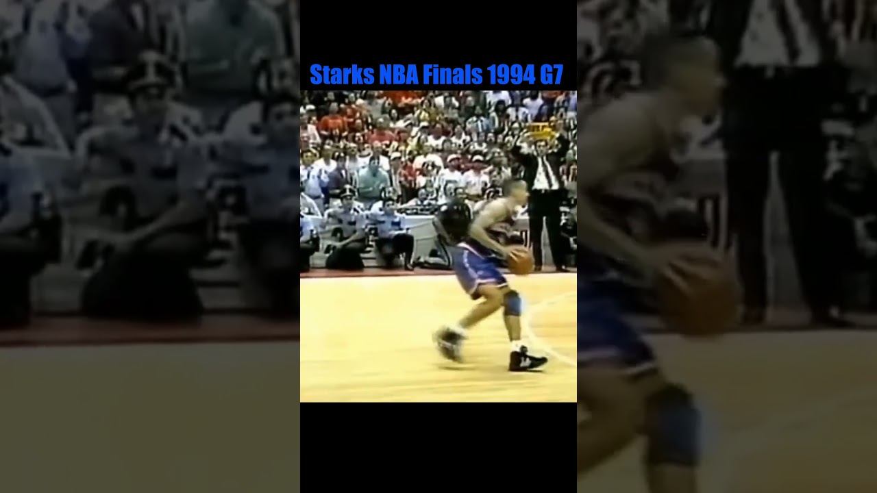 John Starks' Struggles in 1994 NBA Finals Game 7 🏀