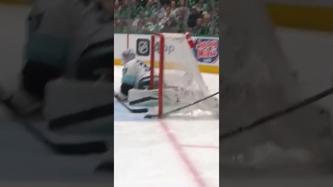 NHL Highlights - Dallas Stars VS Seattle Kraken - WOW , SAVE 🕸️ #shorts #nhl #sports