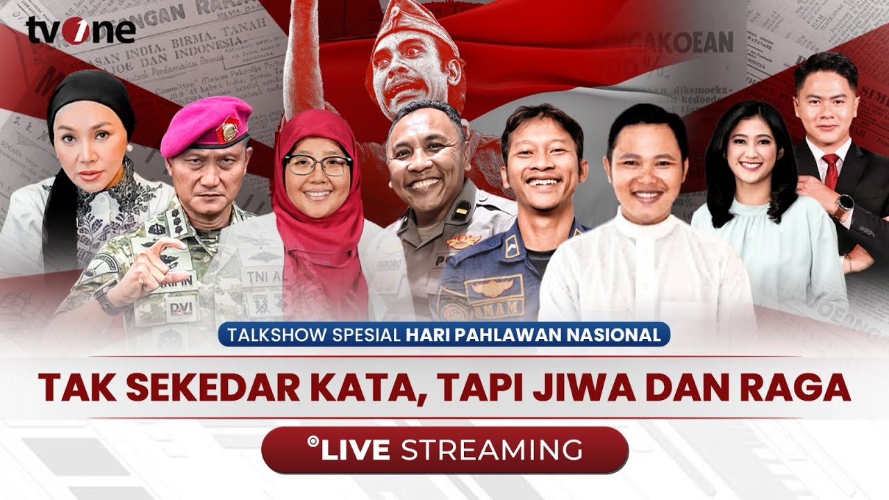 Live Talkshow Hari Pahlawan: Jiwa & Raga 🇮🇩