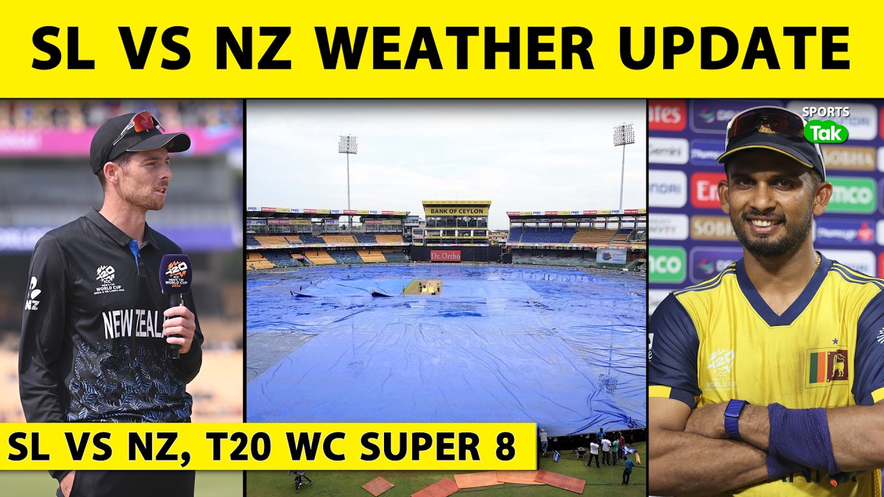 SRI LANKA vs NEW ZEALAND WEATHER REPORT: COLOMBO MEIN BAARISH DALEGI KHALAL YA HOGA POORA MATCH?