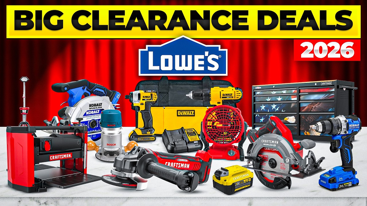 37 Lowe’s February Tool Deals That Beat Black Friday 2026