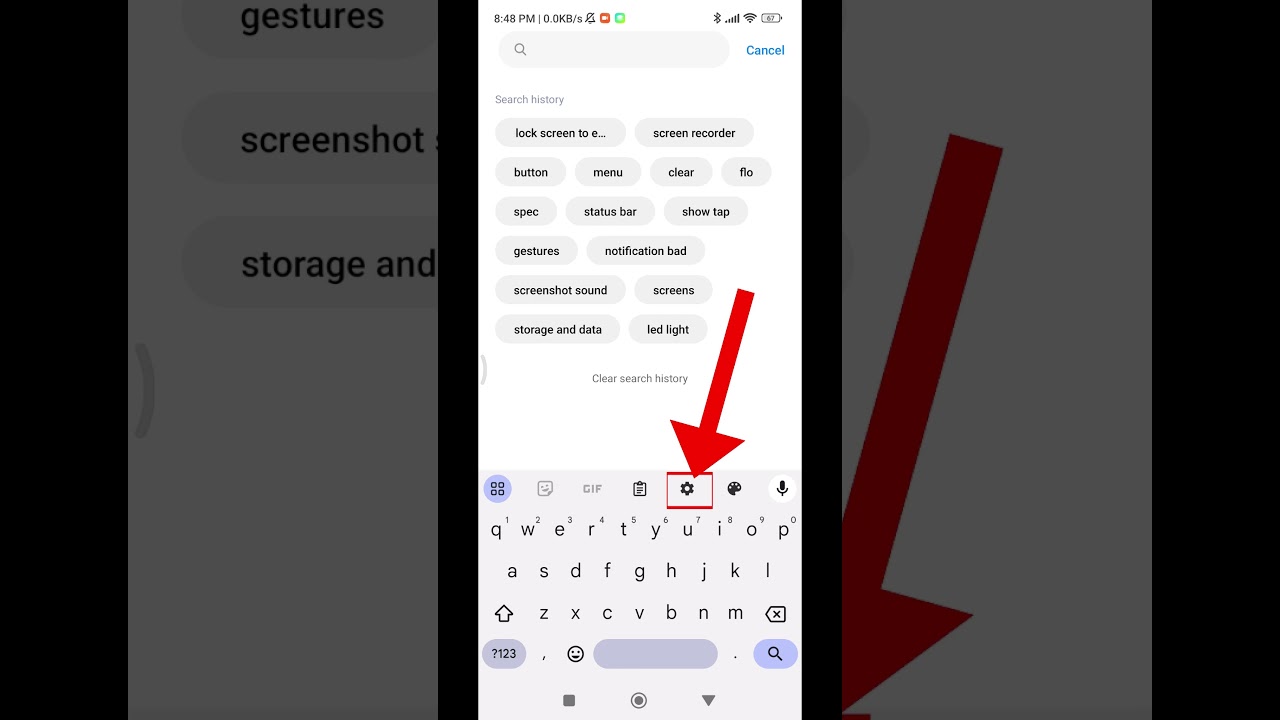 Keyboard Setting for Double Space & Full Stop ✨
