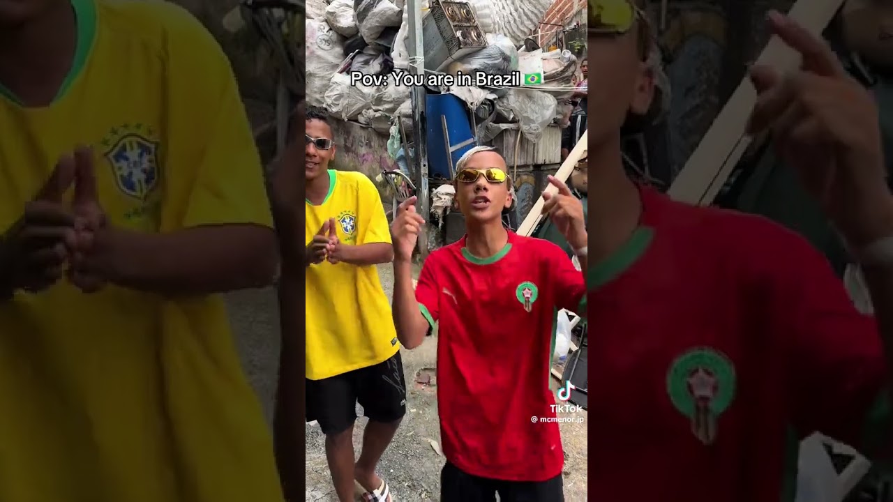 Brazilian Man Singing on the Street