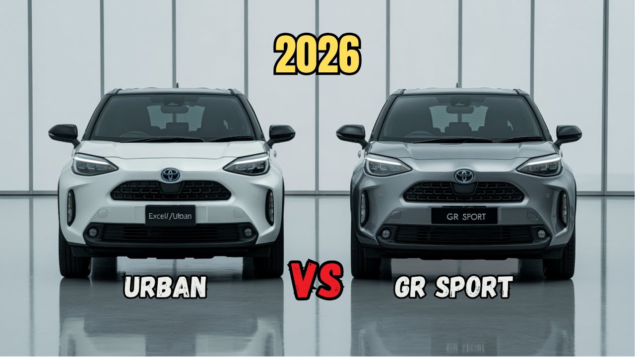 2026 Yaris Cross: Excel vs. GR Sport 🚗