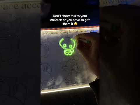 Our Magic Lightboard is available on our channel 🖍️