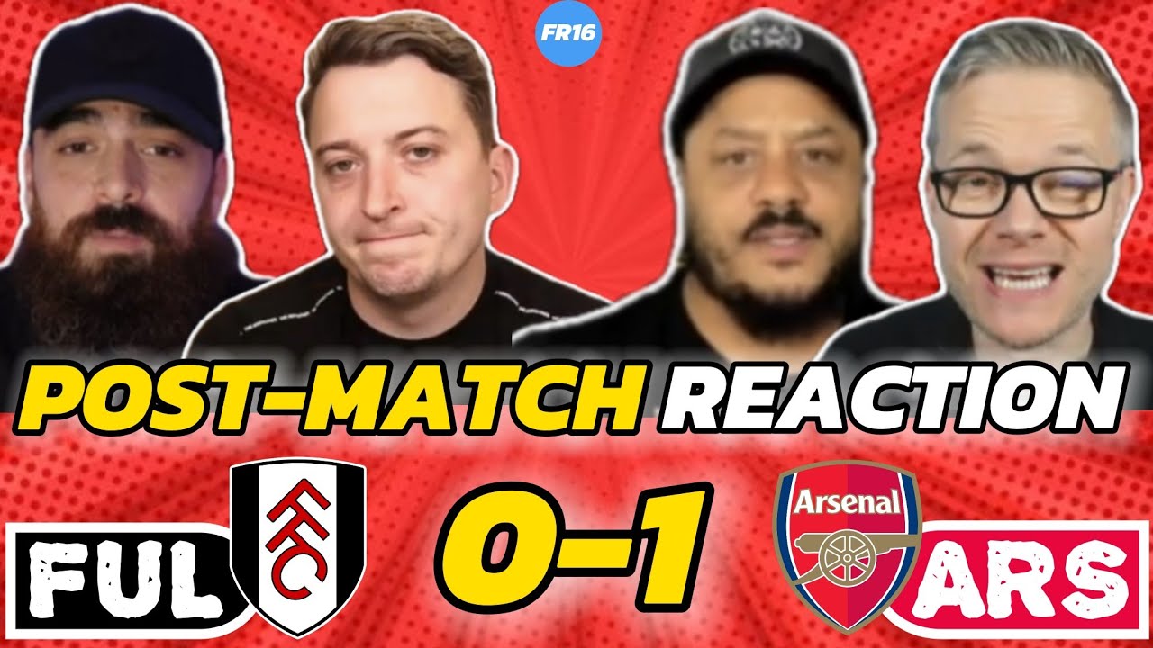Arsenal Fans Celebrate Narrow Win & Rivals' Reactions After 1-0 Victory Over Fulham ⚽
