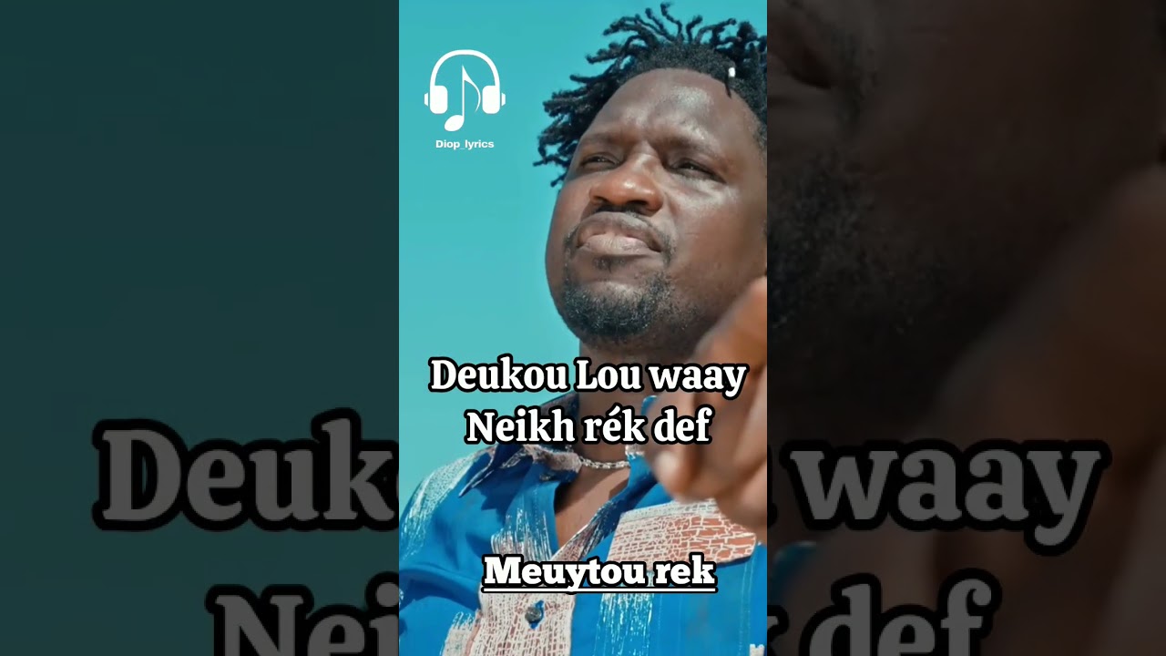 Demba Guissรฉ - Meuytou Rรฉk (Lyrics Video) ๐ถ
