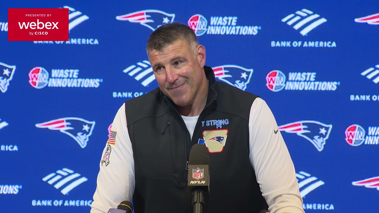 Mike Vrabel Reflects on Patriots' Hard-Fought Victory π | Patriots Press Conference