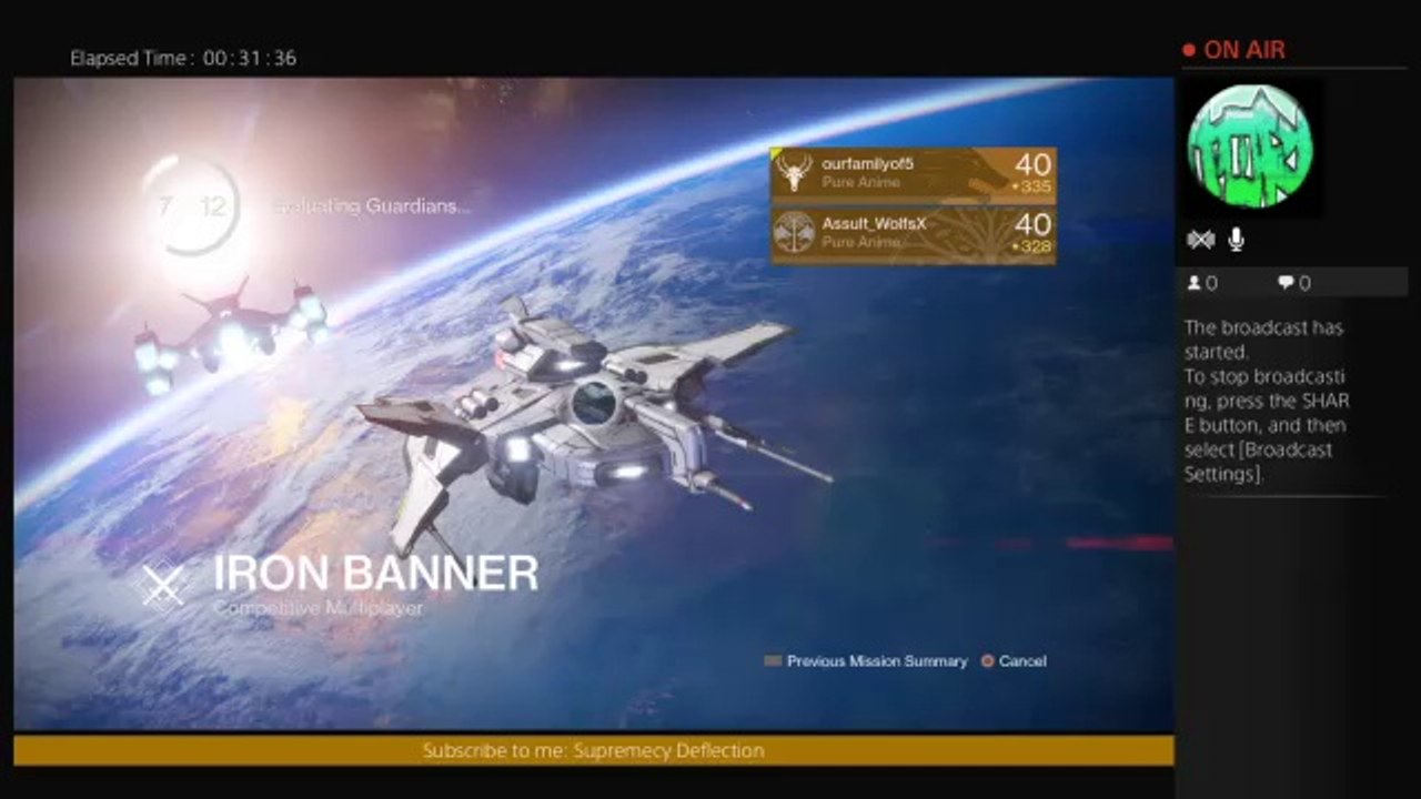 Chill night broadcasting