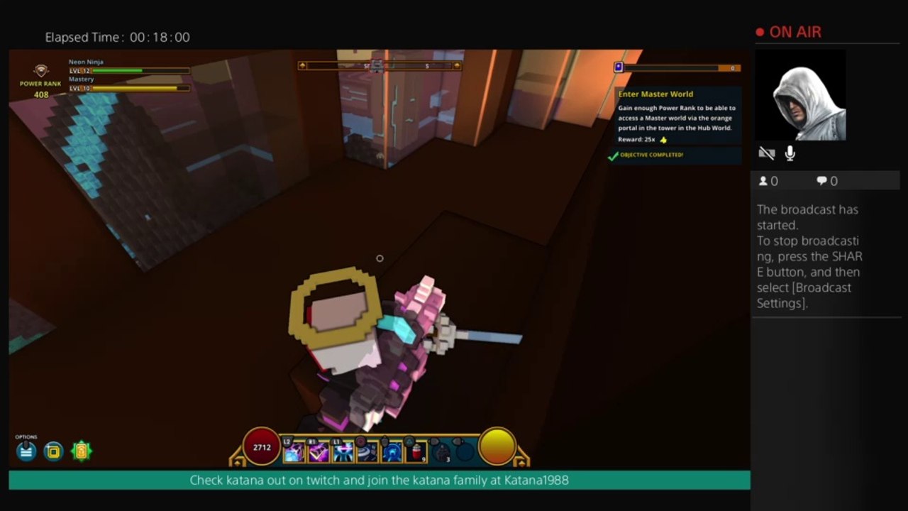 Trove broadcast