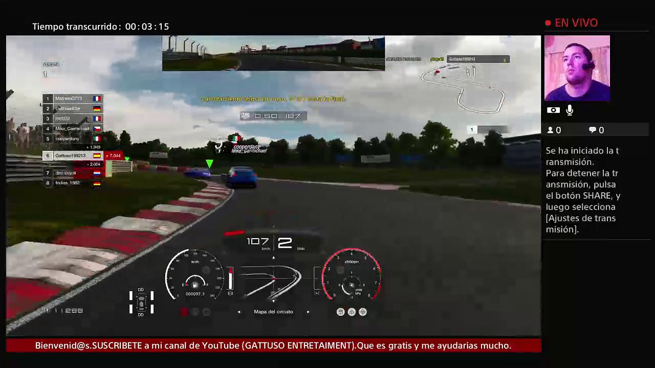 GRAN TURISMO SPORT DIRECTO/LIVE