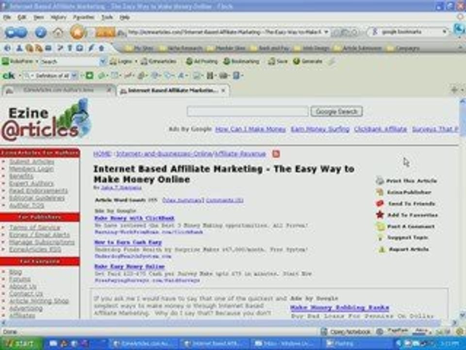 Internetbasiertes Affiliate-Marketing