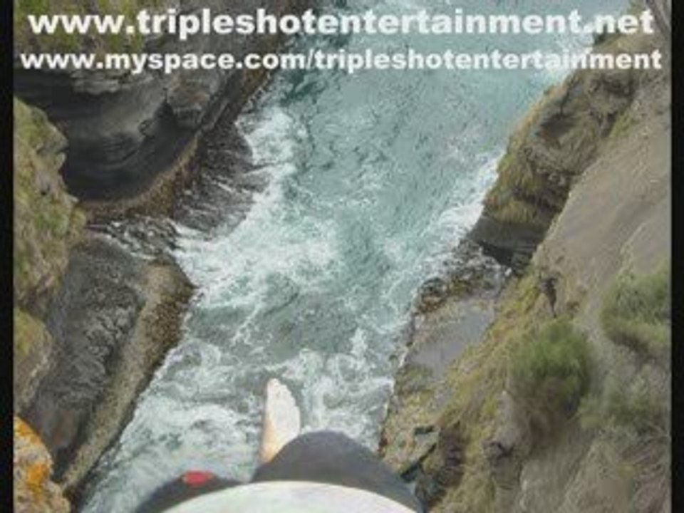 Man walks off cliff!!!???