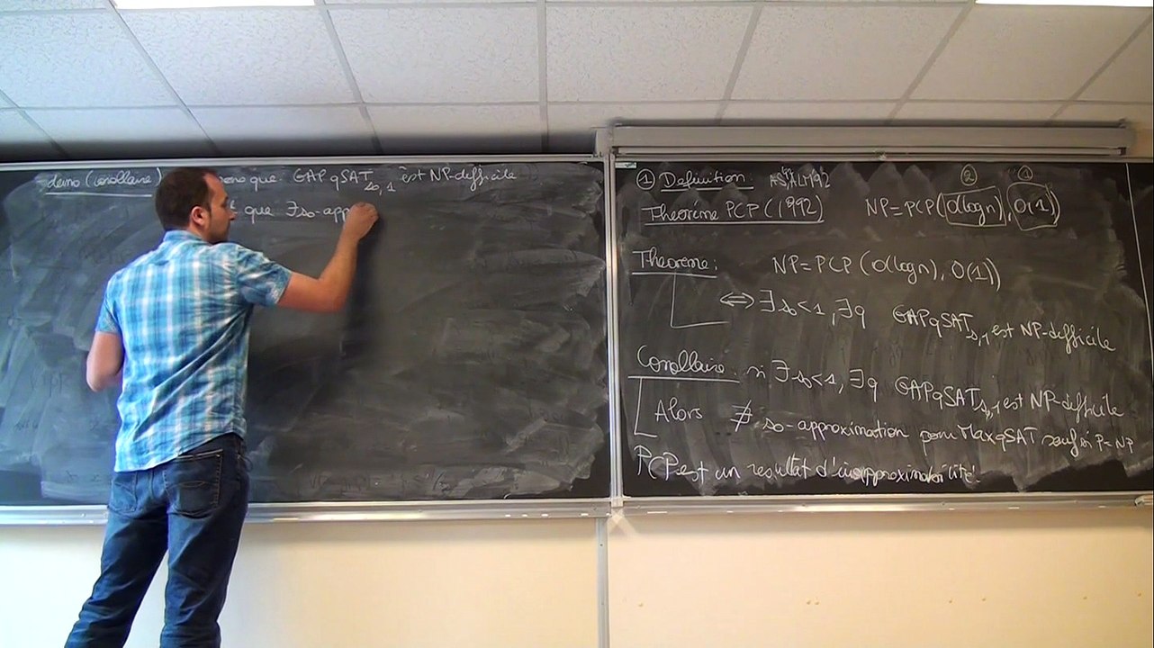 [PCP 1B/5] N. Schabanel - Preuve complète du théorème PCP