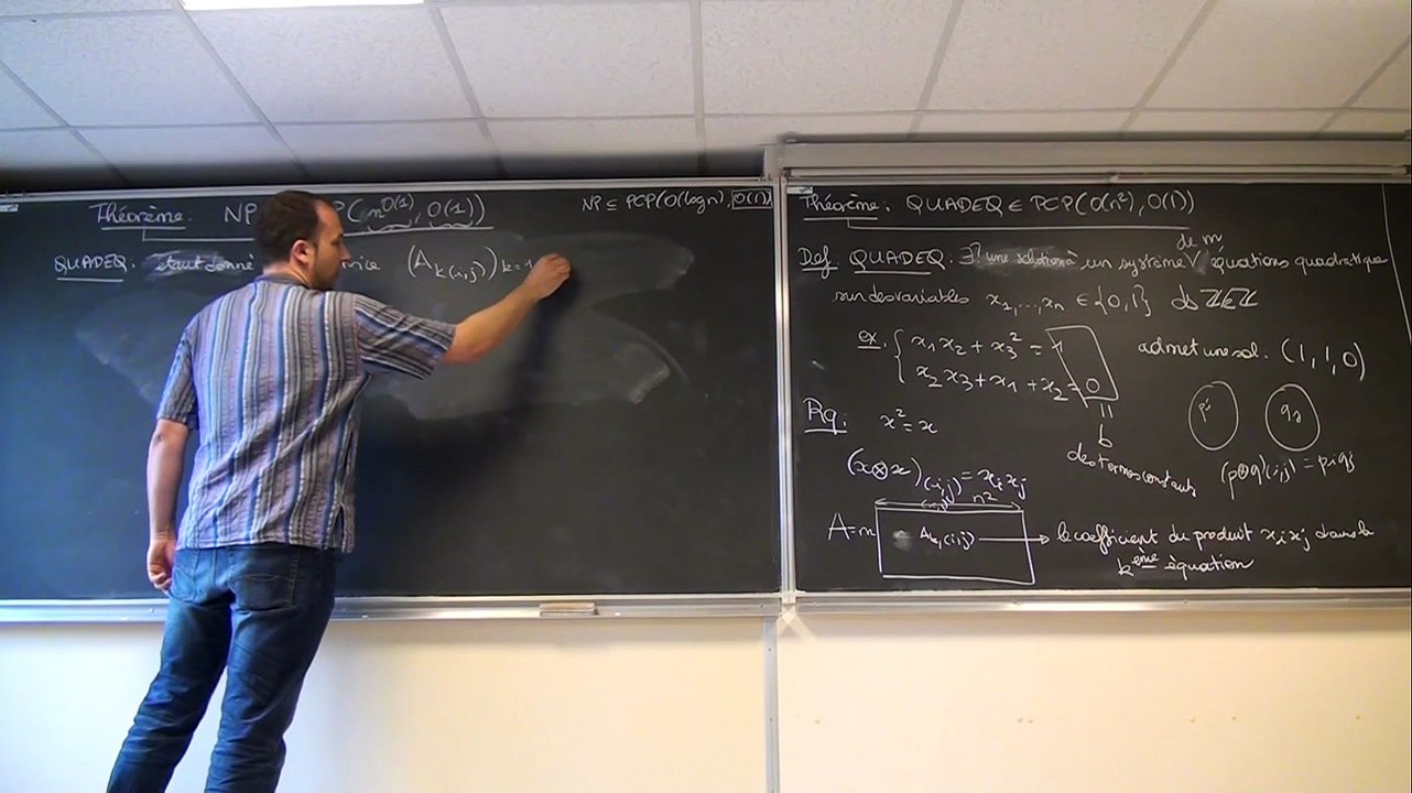 [PCP 2A/5] N. Schabanel - Preuve complète du théorème PCP