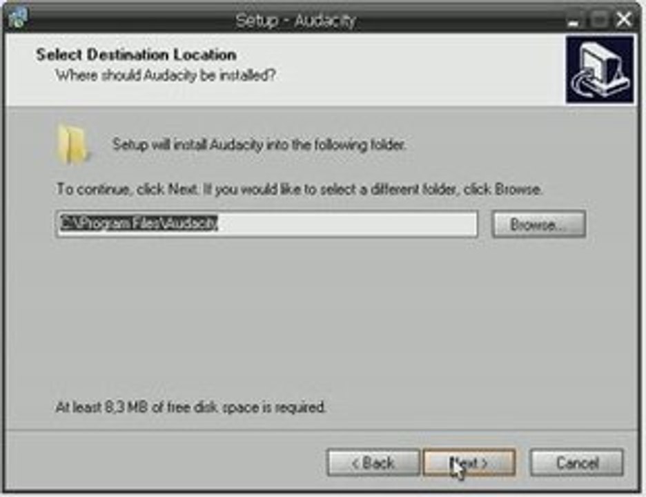 Tutoriel Audacity: Installation