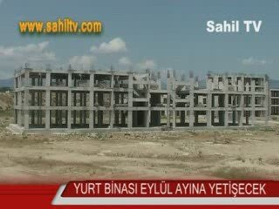 YURT İNŞAATI EYLÜL AYINA YETİŞECEK