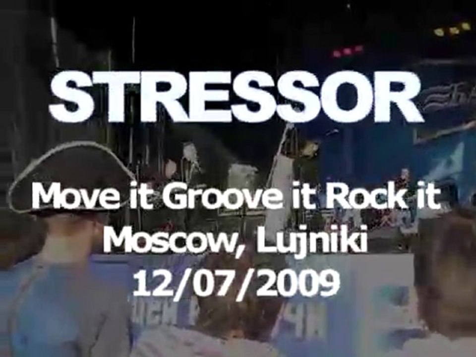 Experience the Excitement at STRESSOR - Moov, Groov, Rock in Moscow! 🎸