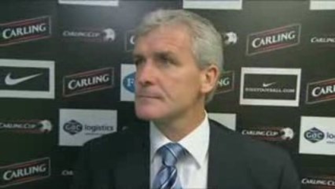 Mark Hughes Post Match Interview