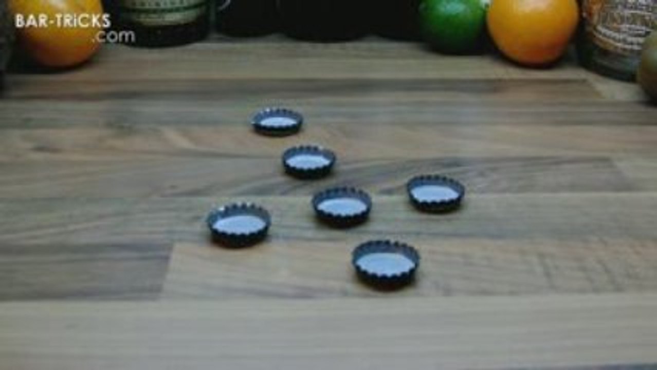 Bar Tricks: Bottle Cap Puzzle Challenge