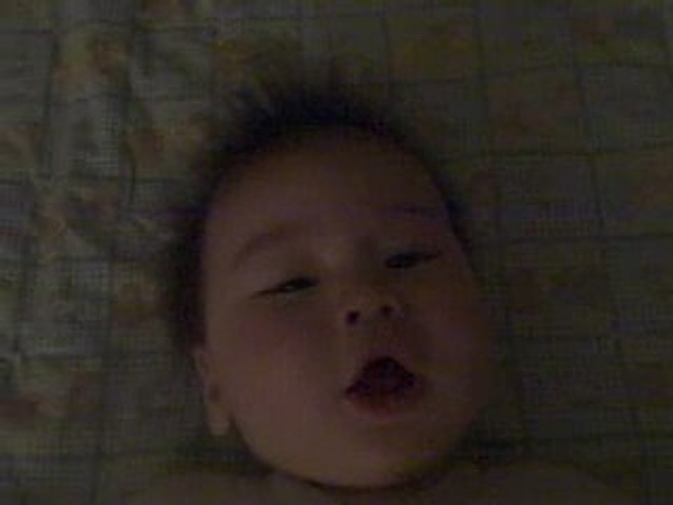 Caleb's First Words at Just a Few Months Old 🍼