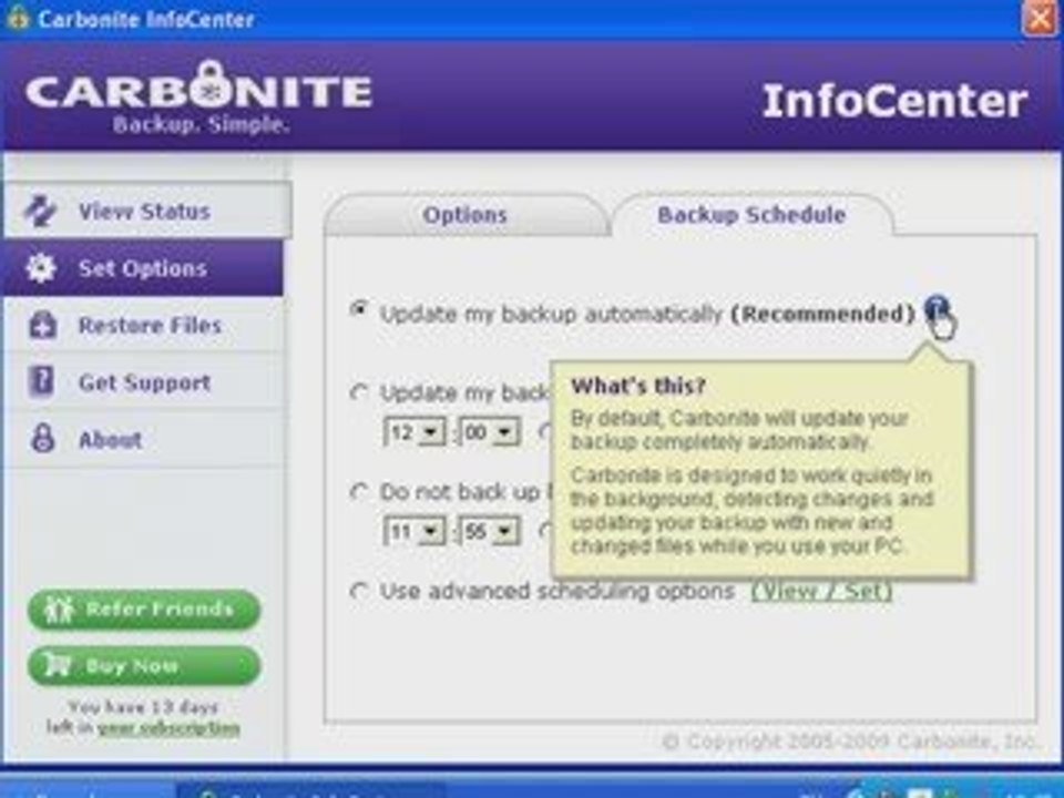 Carbonite Online Data Backup Review
