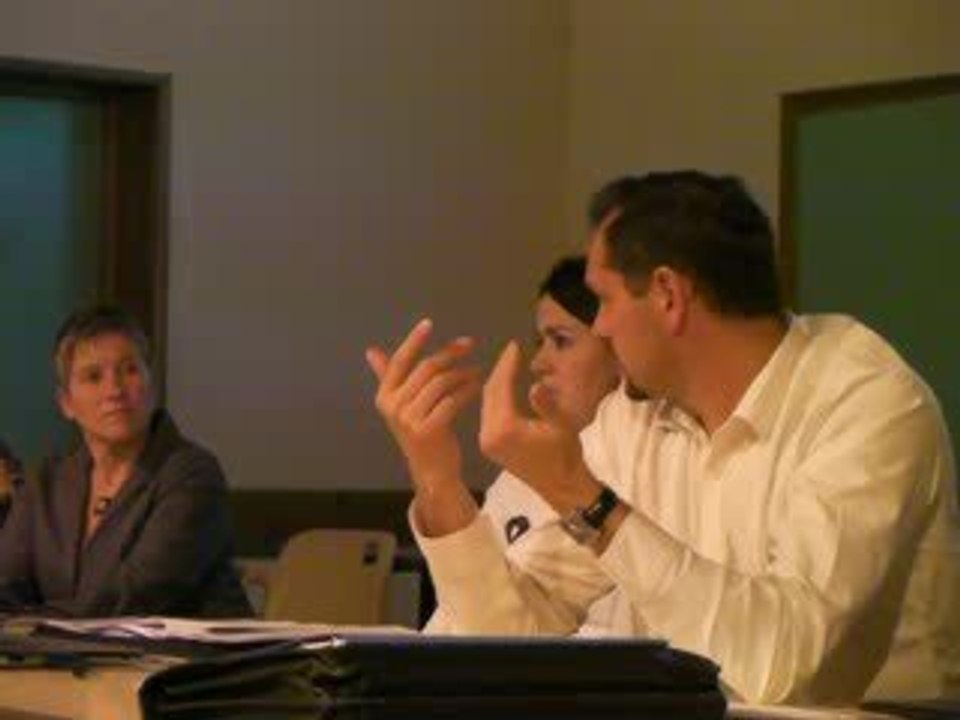 Pierre Brillaud et l'office de tourisme du Pays de Romans