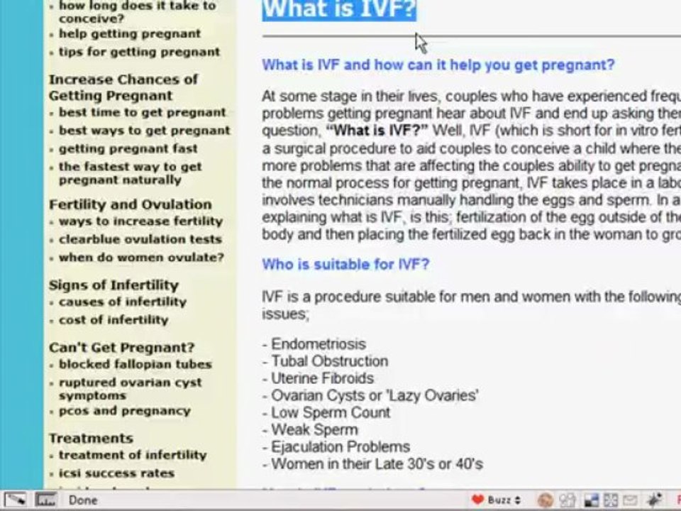 What is IVF?