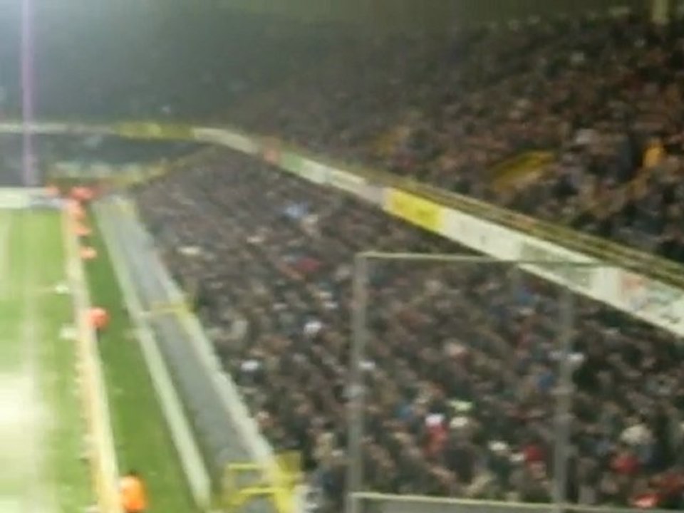 Entrée des joueurs Club Brugge - Toulouse FC