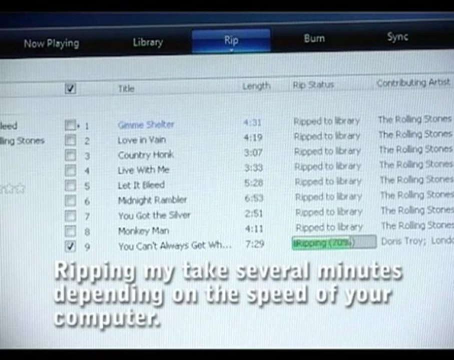 MP3 & MP4 Windows Media Player Sync Tutorial
