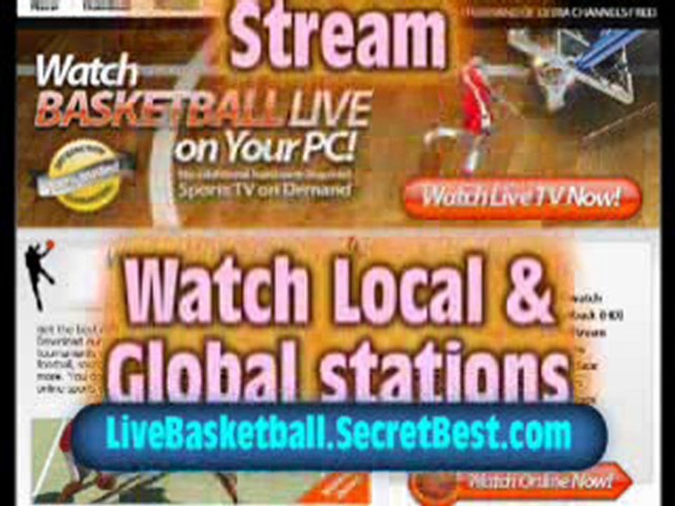 Watch Live Basketball Online - Over 100 Sports Channels!
