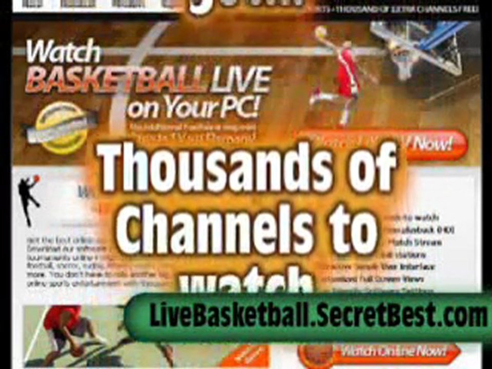 Watch Basketball Online, Live Basketball Streaming
