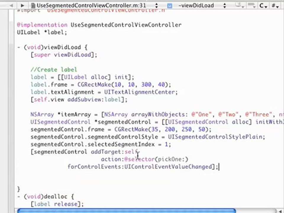 How to Use UISegmentedControl in Your App