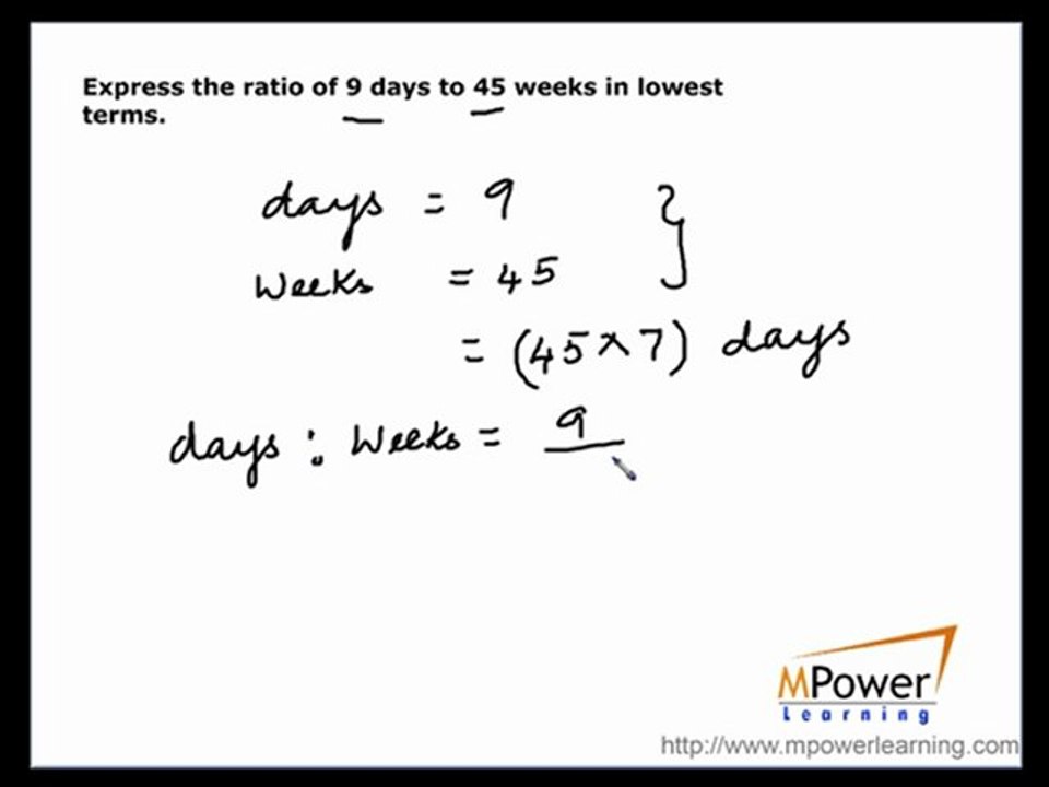 Assignment Help - Math Ratios - Part 3