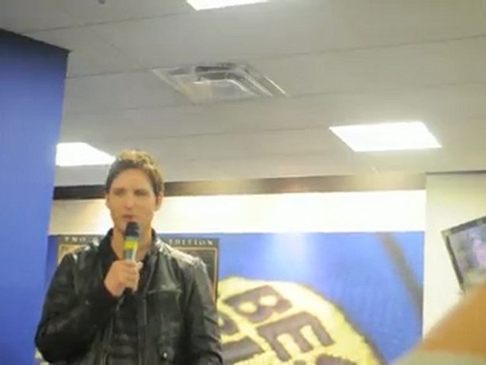 Peter Facinelli @ Best Buy NYC Trivia Question
