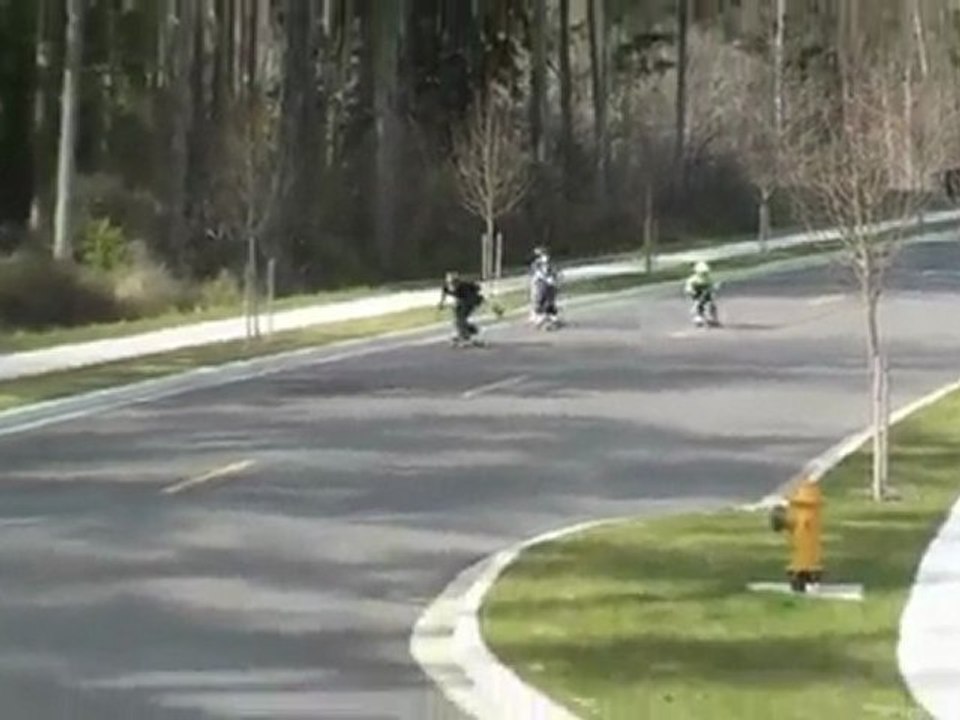 Crash course de skates