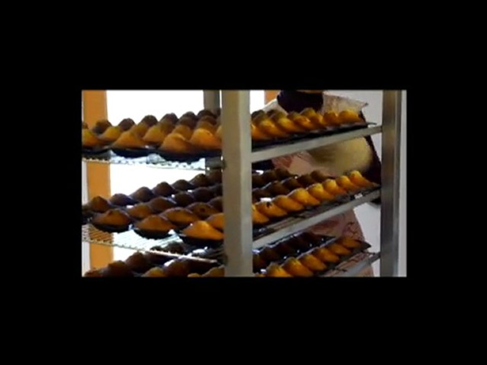 Cuisson de madeleines